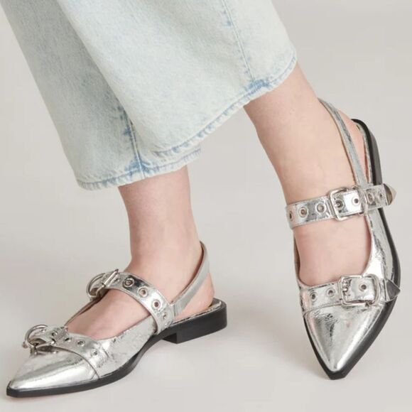 BRAND NEW MADDEN GIRL ELEGANT POINTED TOE SLINGBACK SANDAL G1 - Picture 1 of 15